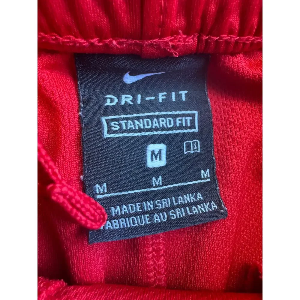 Nike Big Boys Dri-FIT Trophy Training Shorts Red Pixel Camo Size M